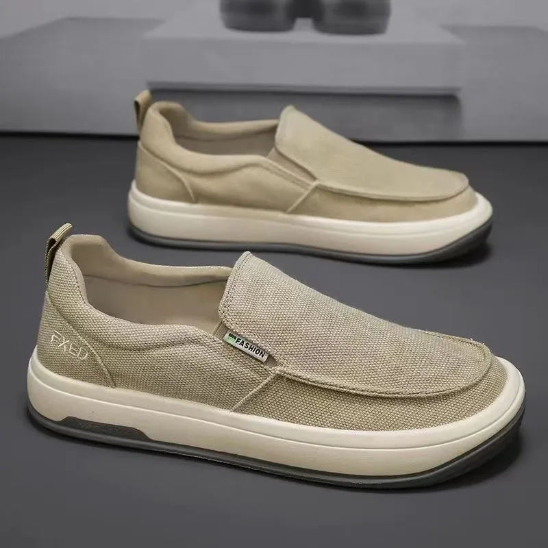

Shoes for Men Lightweight Breathable Canvas Shoes Comfort Casual Sneakers for Mens Designer Slip-on Loafers Shoes Zapatos Hombre
