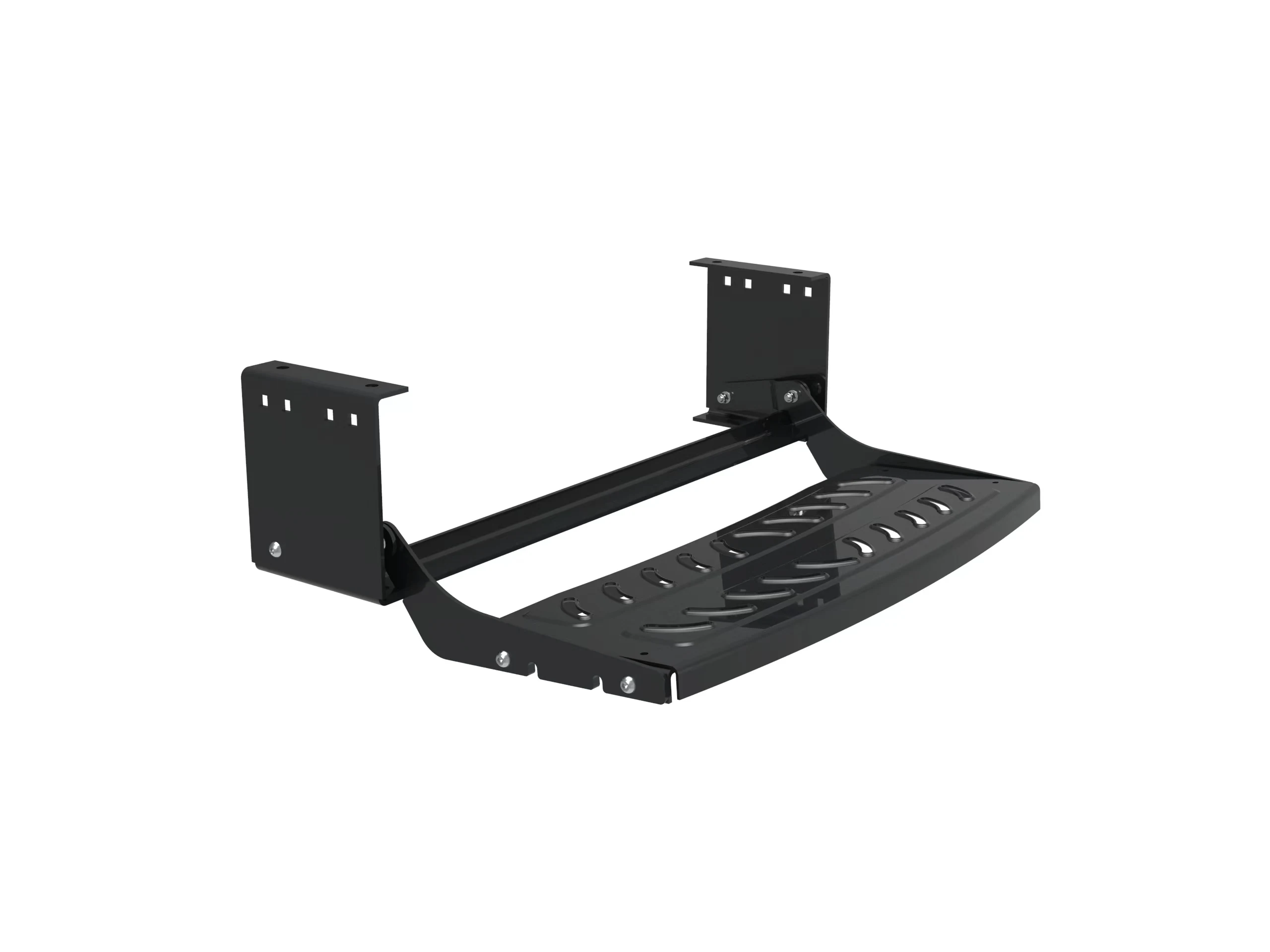 Anti-Slip High Strength Aluminum Manual Pull Out RV Single Steps For Caravan Truck Trailer