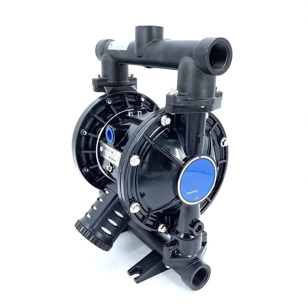 

BML-25A 1" 1 inch Aluminum Pneumatic Double Diaphragm Pump Low pressure Air Operated Pump for Liquid 159L/min