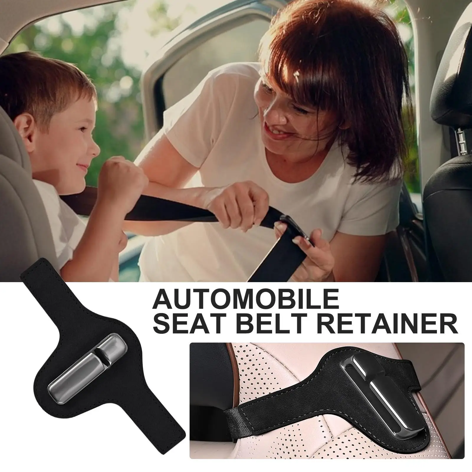 

Non-slip Seatbelt Retainer Seat Belt Retainer For Seat Noise-Reducing Automobile Interior Accessories Anti-Strangle Locking Tool