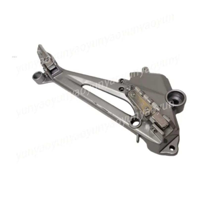 Universal Motorcycle Left Right Passenger Footrest Mounting Brackets Pair Foot Peg Pedal Support Holder Accessories