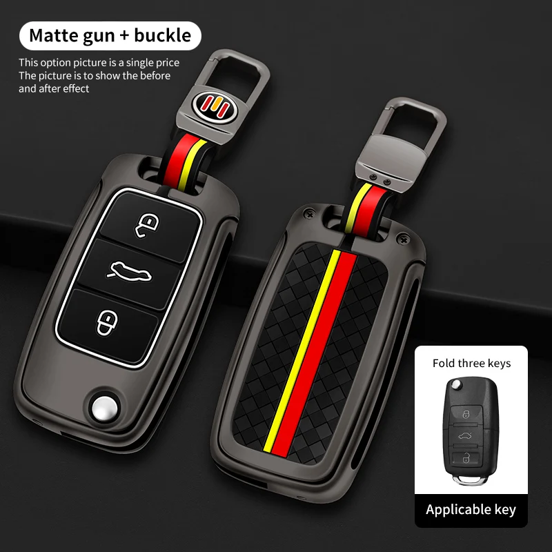 Car Key Fob Case Cover Protector For Volkswagen Golf 3 4 5 6 Mk4 Mk6 Passat B5 B6 B7 B8 CC Polo Tiguan Mk2 Touran Jetta 6 Bora