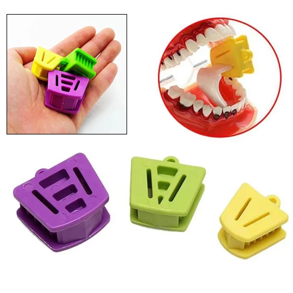 

3Pcs Dental Rubber Opener Retractor Intraoral Support L/M/S Silicone Cheek Retractor Orthodontic Tools for Dentist Clinic