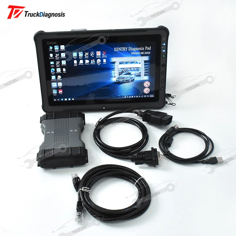 Newest for mb star c6 xentry diagnostic for Benz 2024.6 Xentry DAS Diagnostic Software and F110 Tablet