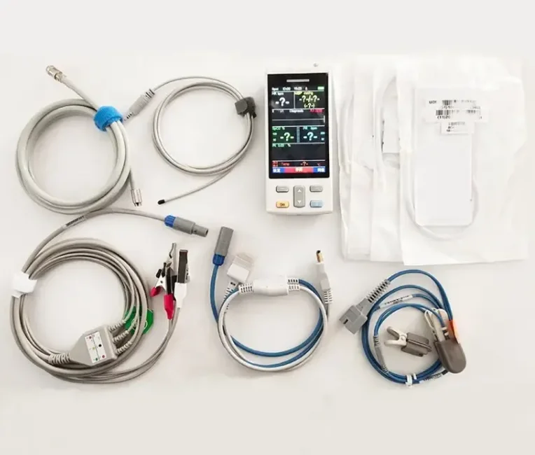 Vet Use Blood Pressure Monitor Handheld Mini Portable Pulse Oximeters SPO2 ,ECG,NIBP,Temperature ,Animal Veterinary monitor