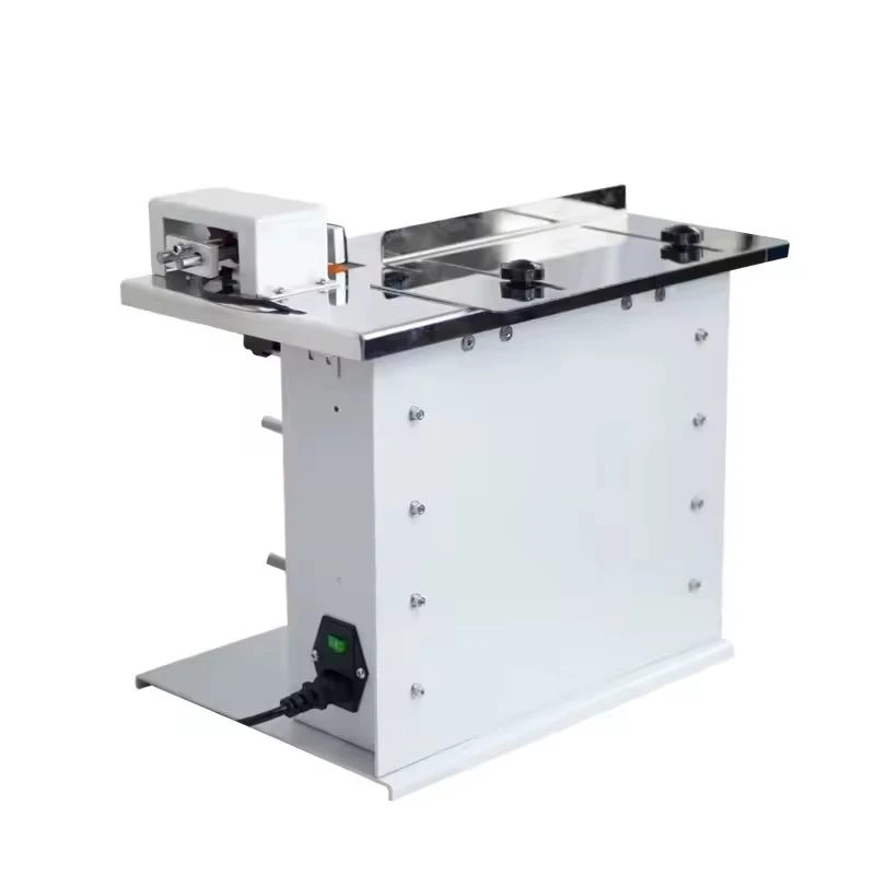 Corner Labeling Machine Desktop Semi Automatic Box Carton Corner Sticker Label Applicator Corner Sealing Labeling Machine