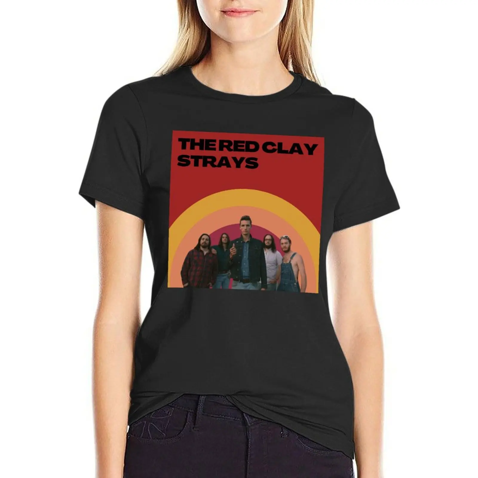 The Red Clay Strays art T-Shirt shirts graphic tees kawaii clothes customs design your own fashion woman blouse 2024