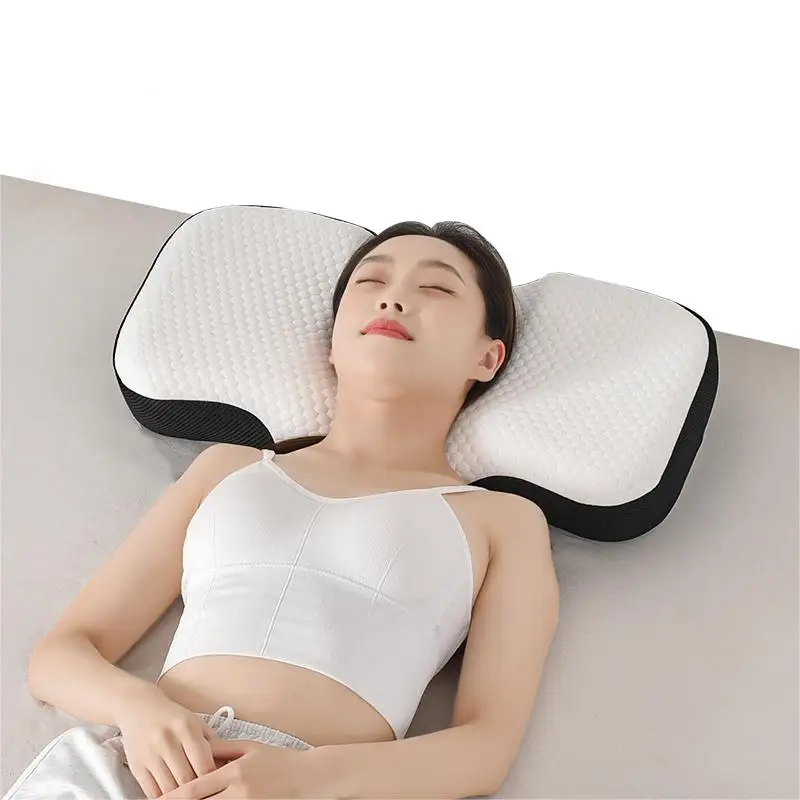 Ergonomic Cervical Pillows Neck Pain Contour Memory Foam Pillow Orthopedic Sleeping Pillows For Side Sleepers