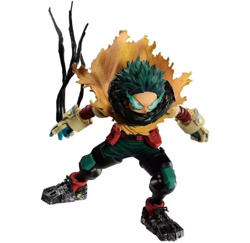 2025 متوفر في المخزون شخصية الرسوم المتحركة اليابانية الأصلية Midoriya Izuku/Bakugou Katsuki/Todoroki Shoto ألعاب مجسمة قابلة للجمع