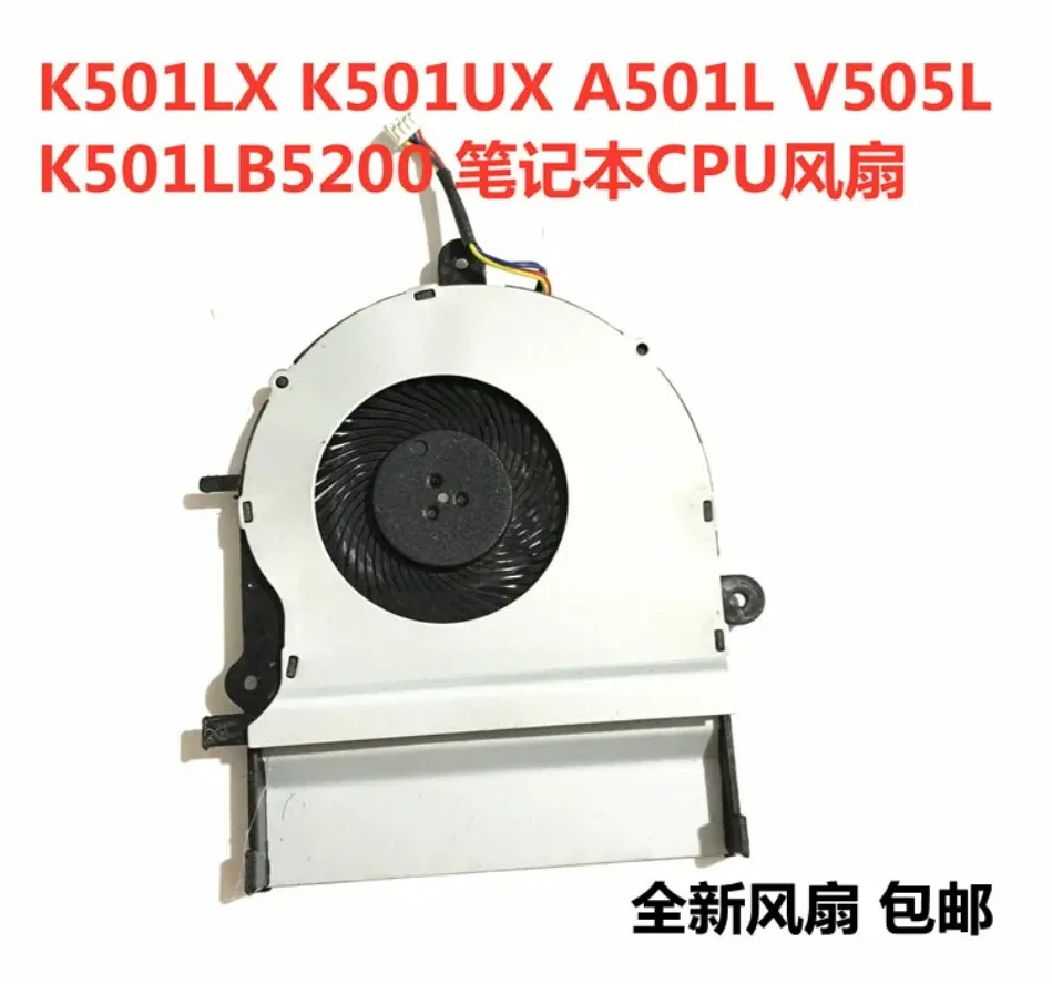 For ASUS K501LX K501UX A501L V505L K501LB5200 Laptop CPU Graphics Card Fan