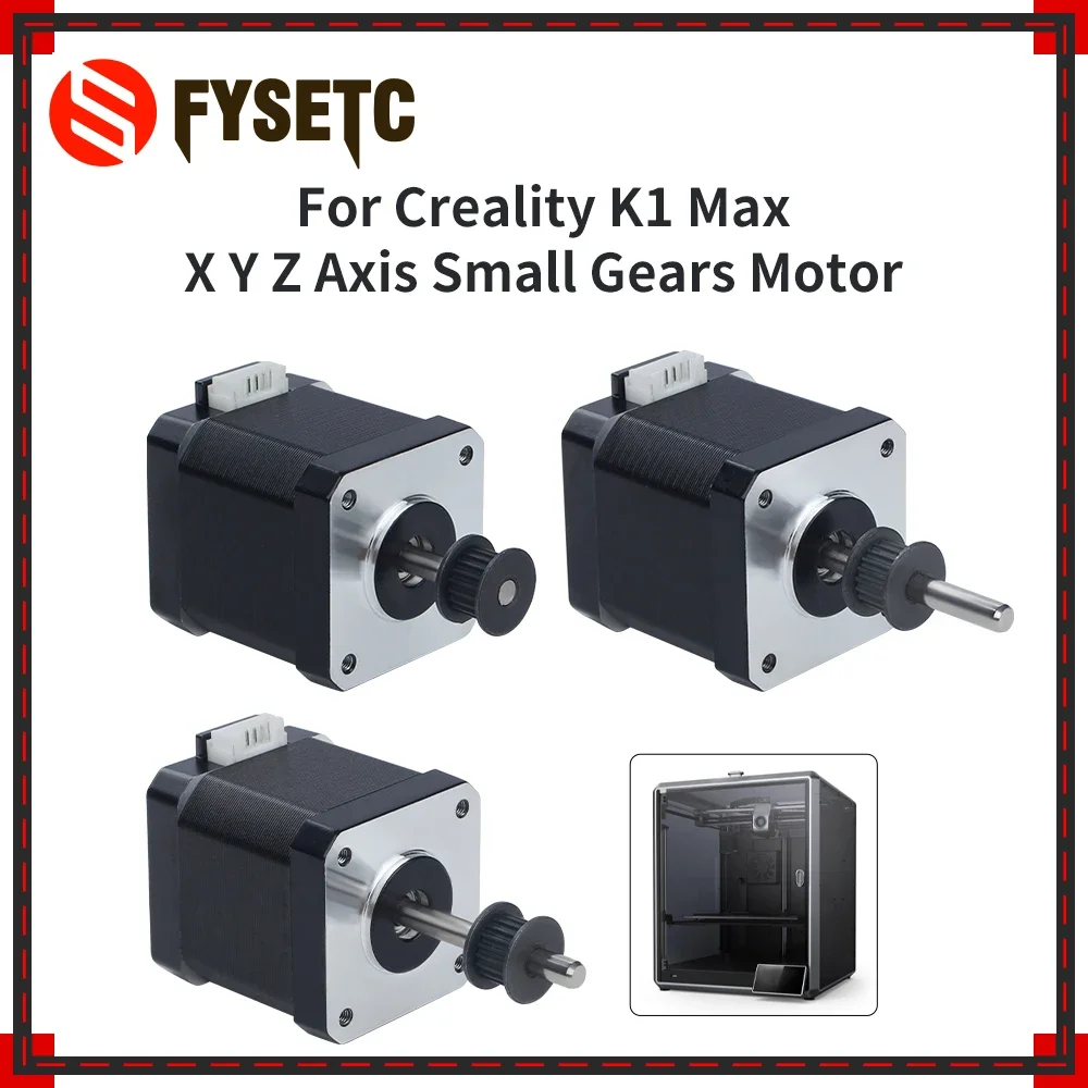 

For Creality K1 MAX 3d Printer Accessory XYZ Axis Motors With Small Gears High Performance For Creality 3d Printer