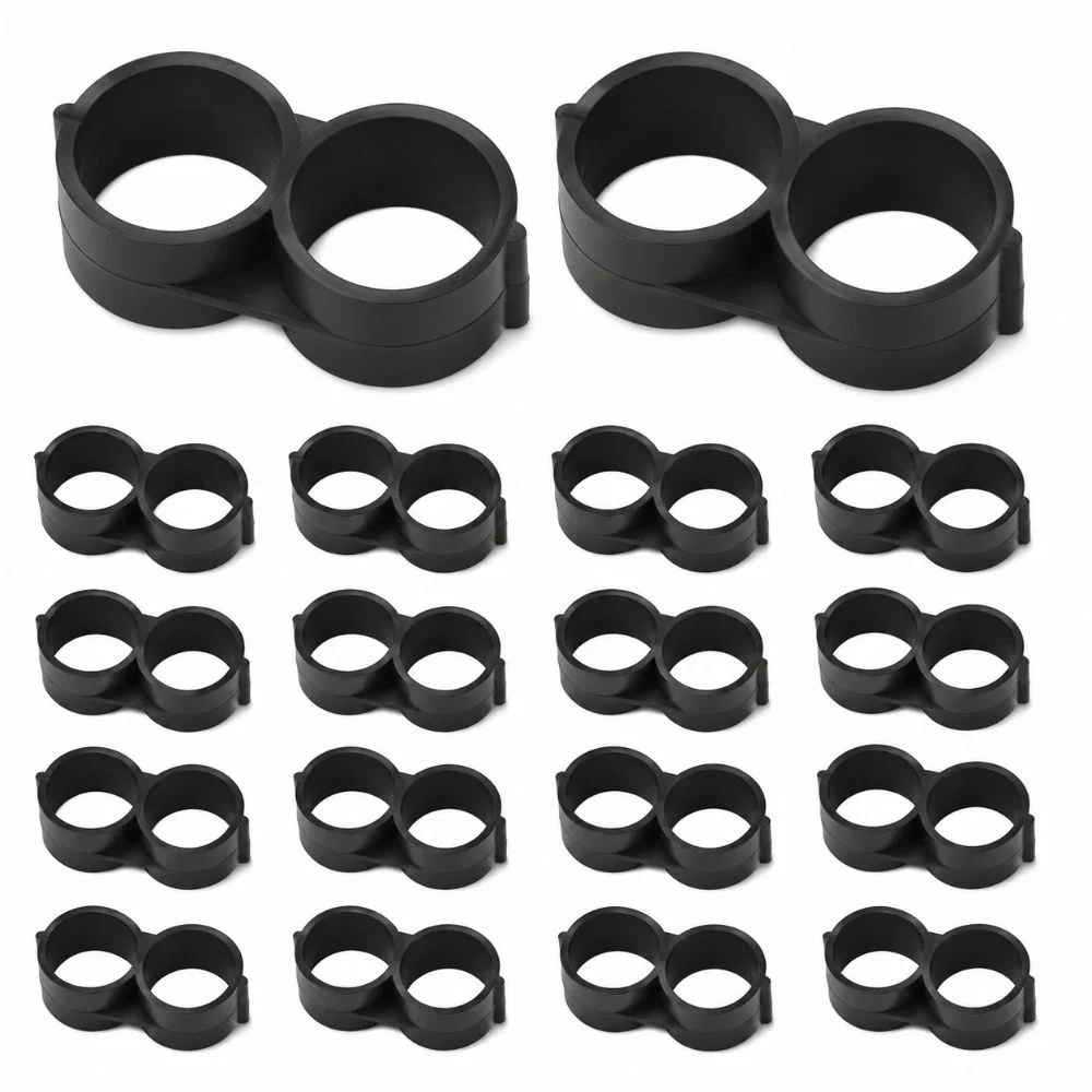 100Pcs Plastic Drip Irrigation End Cap Plugs for 16 Mm OD Tubing for 20 Mm OD Tubing Drip Tubing End Closure