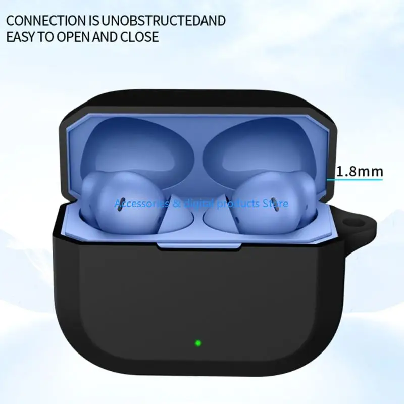 77JD Flexible Guard Shockproof Shell Earbud Sleeve Water Resistance Housing Antidust Washable Soft Cover Case for Nord Buds