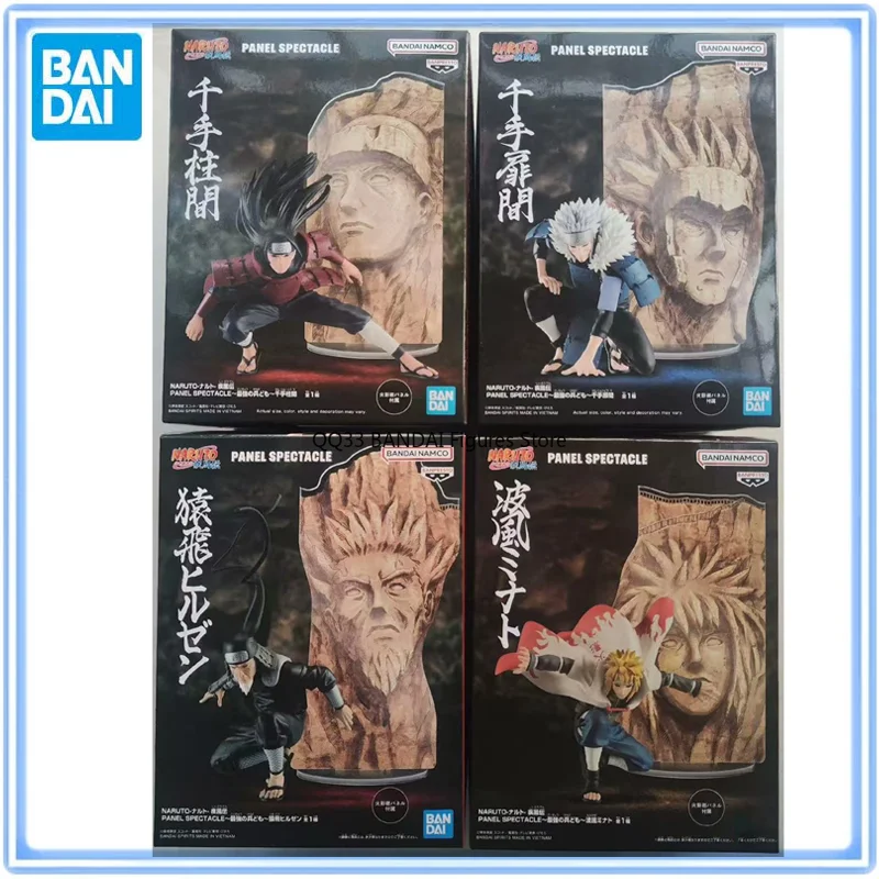 بانداي الأصلي لوحة مشهد ناروتو سنجو توبيراما ساروثوبي هيروزن ناميكازي ميناتو عمل نموذج لجسم المقتنيات