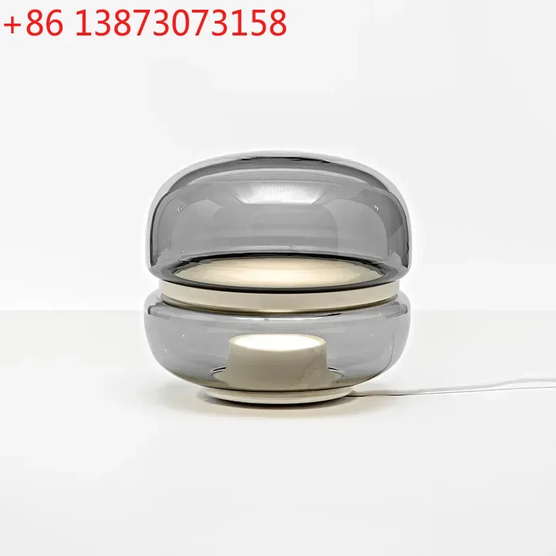 

Nordic Simple Glass Table Lamp Modern Luxury Originality Design Bedroom Table Lamp Acrylic Indoor Lighting Lampu Meja FYTL