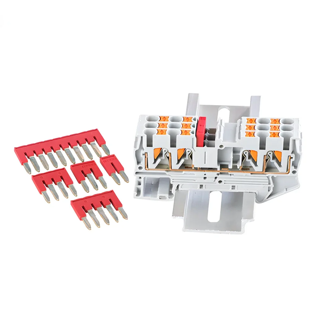 Jumper Bridge DIN Rail Terminal Blocks  One Piece FBS2-5 3-5 4-5 5-5 10-5 Plug-in Bridge For ST And PT Accessories