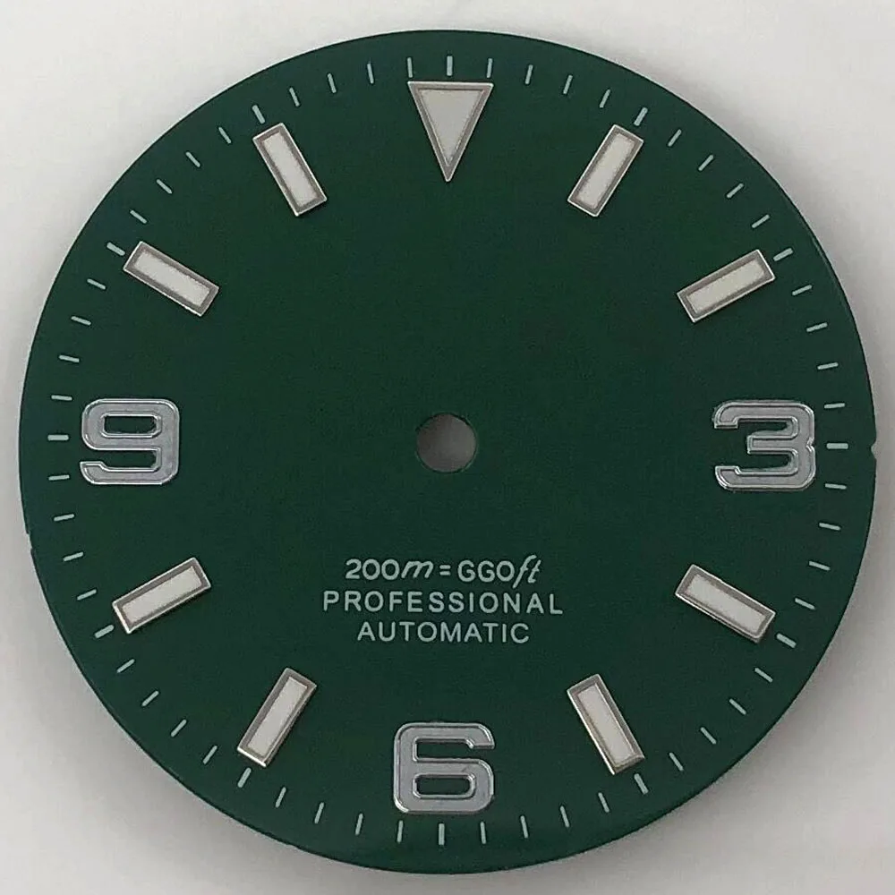 29mm Dial Luminous Fit Miyota8205/8215/821A ETA2836/2824 NH35 NH36 Mingzhu2813/3804 Movement Blue Green Black Red
