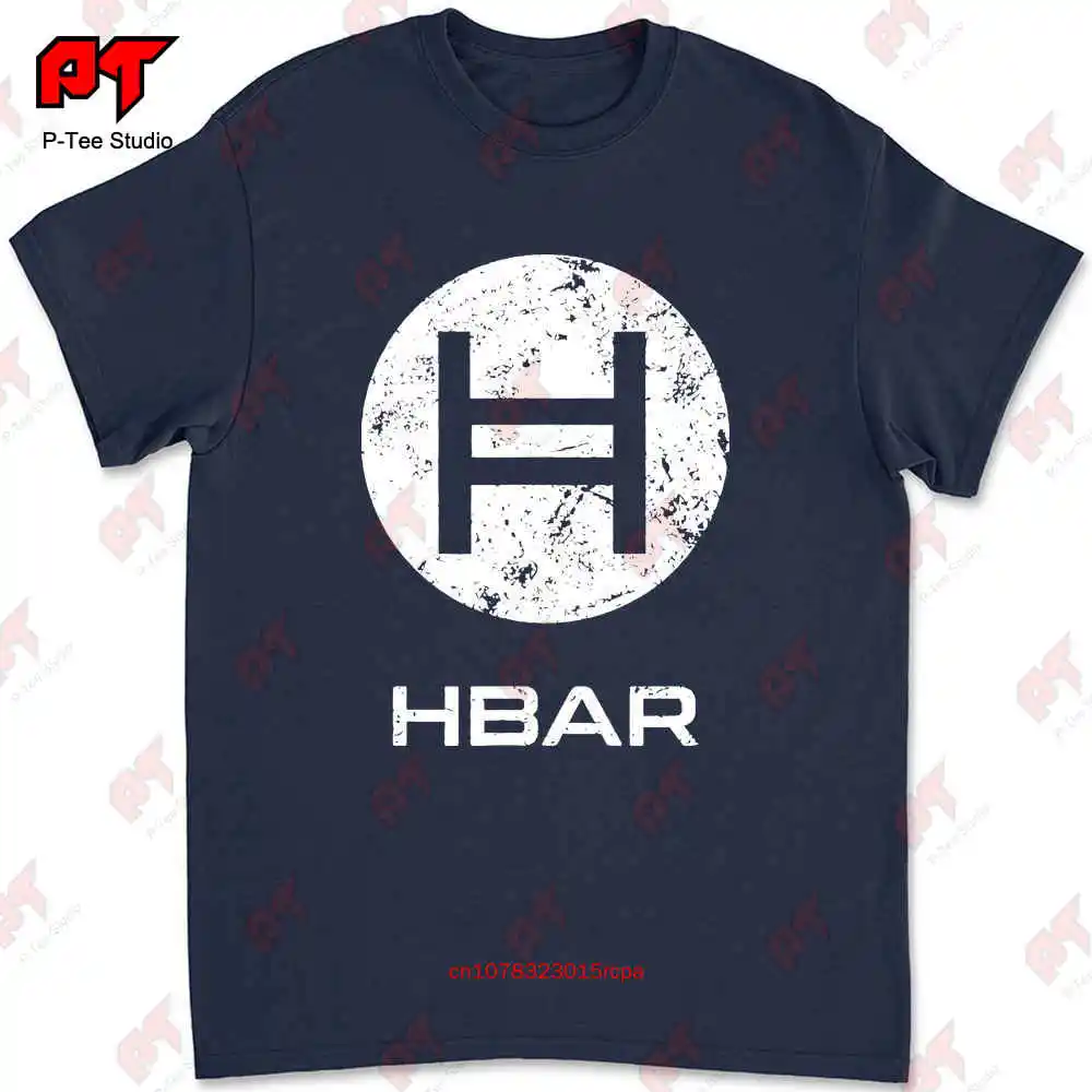 Hbar Crypto Hedera Hashgraph Blockchain T-shirt DKJ6