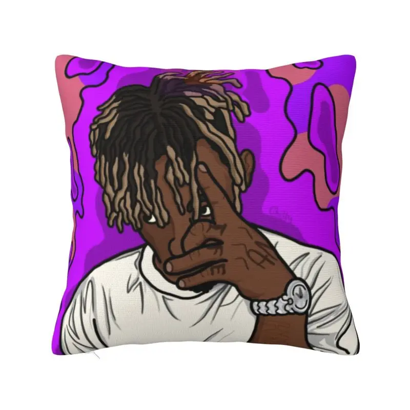 

Custom J-Juice Rapper W-Wrlds 999 Cushion Cover 3D Printing Square Throw Pillow Case for Living Room Pillowcase Home Decor