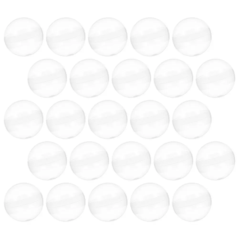 

50 шт. пустых прозрачных пластиковых шариков для торговых автоматов, для подарков на вечеринку, наполняемых конфетами, сладостями, для детских подарочных пакетов
