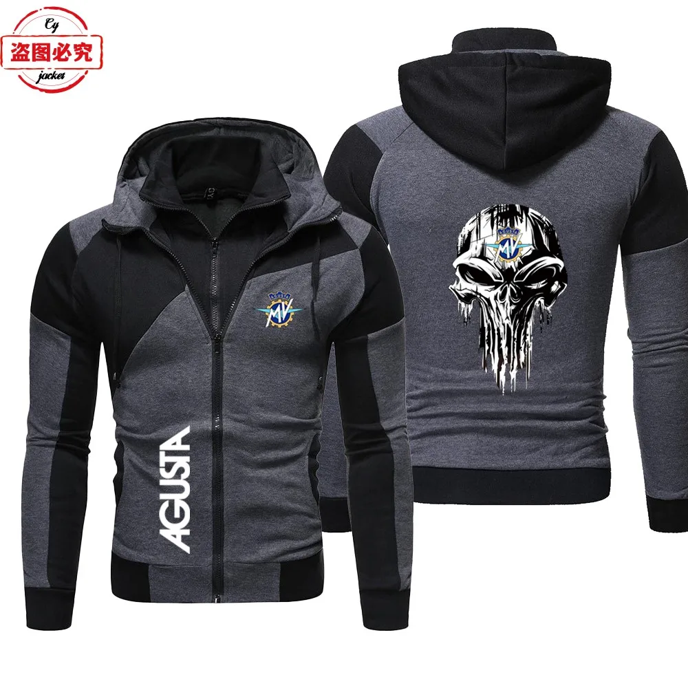 MV Agusta Motorcycle Logo Motorcycle Jacket Racing Suit Loose Men's Top Casual Sweater Hoodie