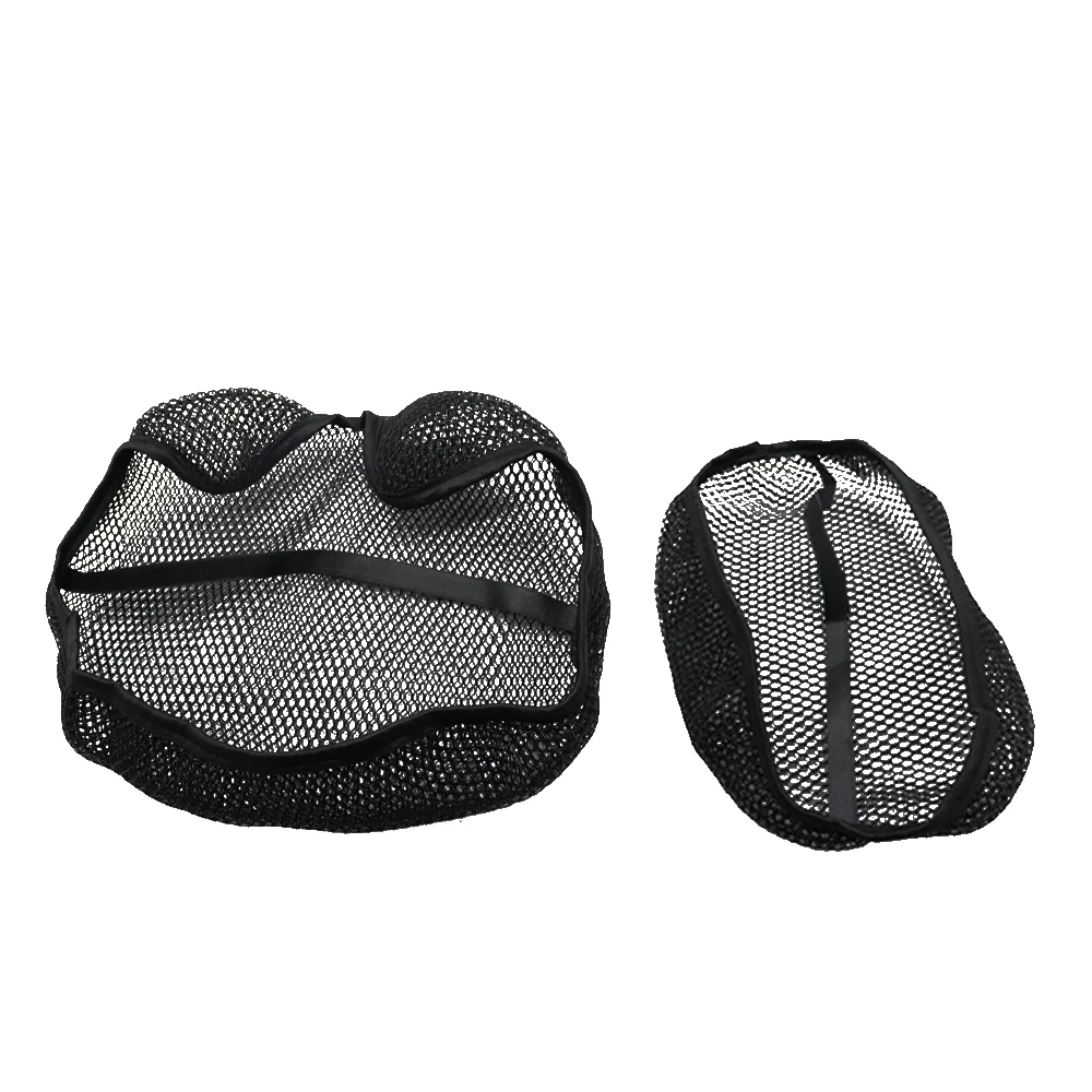 For Tiger 800 Tiger800 Mesh Motorcycle Seat Cover 3D Elastic Motorbike Breathable Heat Resistant Anti-Slip Protector Cover