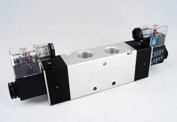 

Wear Resistant Solenoid Valve 4V420-15 Dual Electronic Control Cylinder Battery Valve AC220V Multiple Voltages