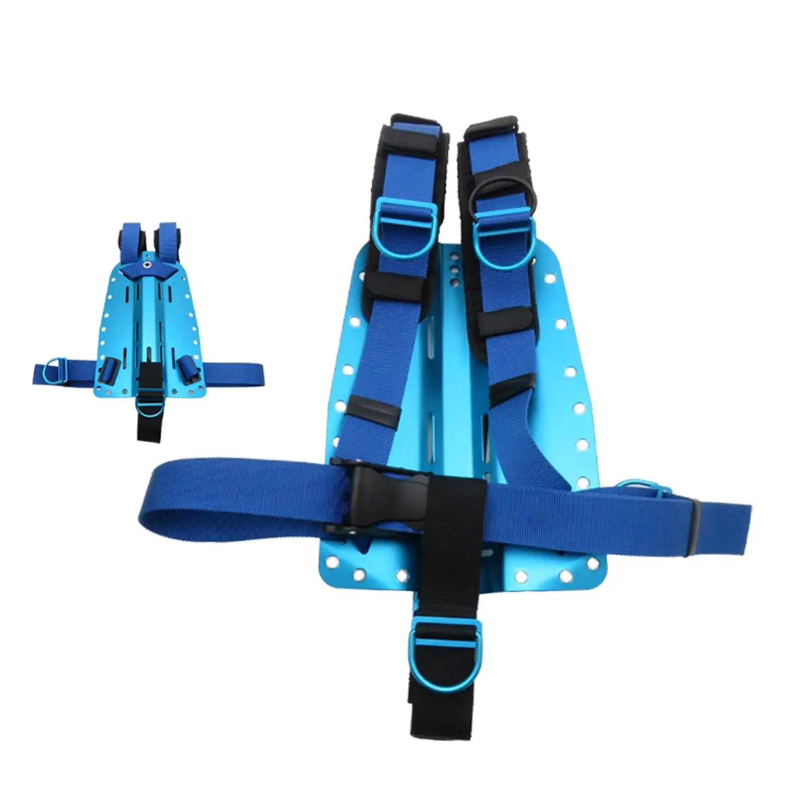 Aluminum Alloy Diving BCD Backplate Harness Lightweight Scuba Diving Gear Accessory for Technical Diving Equipment view 2