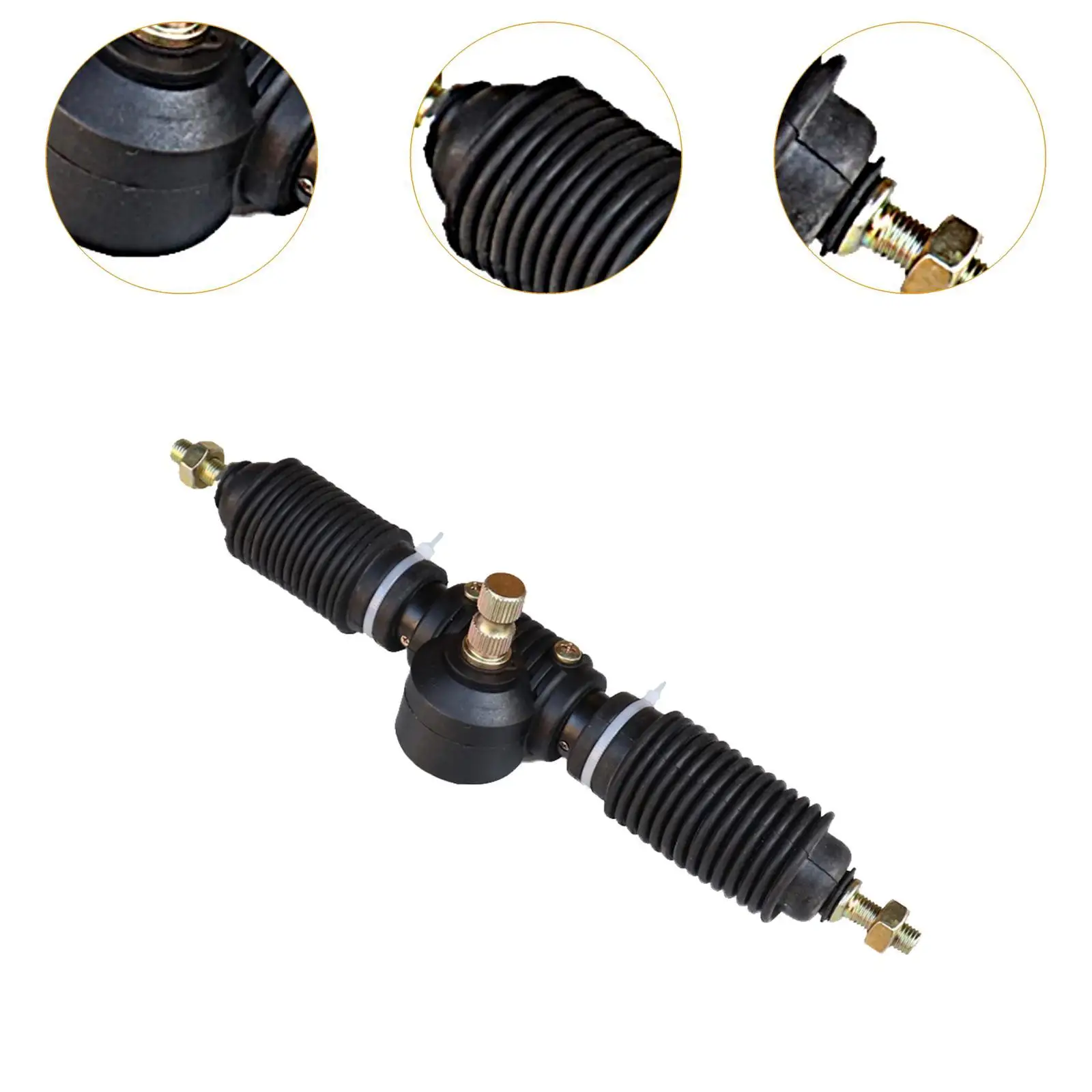 Unidad de piñón y engranaje de dirección asistida 30T, fácil instalación, eje de engranaje de dirección para 150-200cc, bricolaje, Quad Bike, ATV de cuatro ruedas