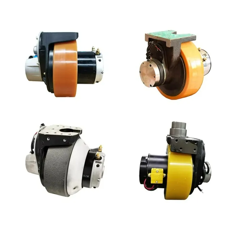 Handle Control agv Forklift Wheel Max 1000kg Load Duty Material Handling Equipment Traction Part Electrical Robot Wheel