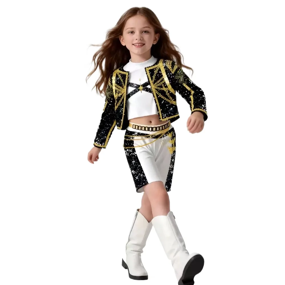 Zoey Rumi Mira Cosplay Costume kpop Women Girls Halloween Carnival Audlt Kids Child Party Role Playing Outfits