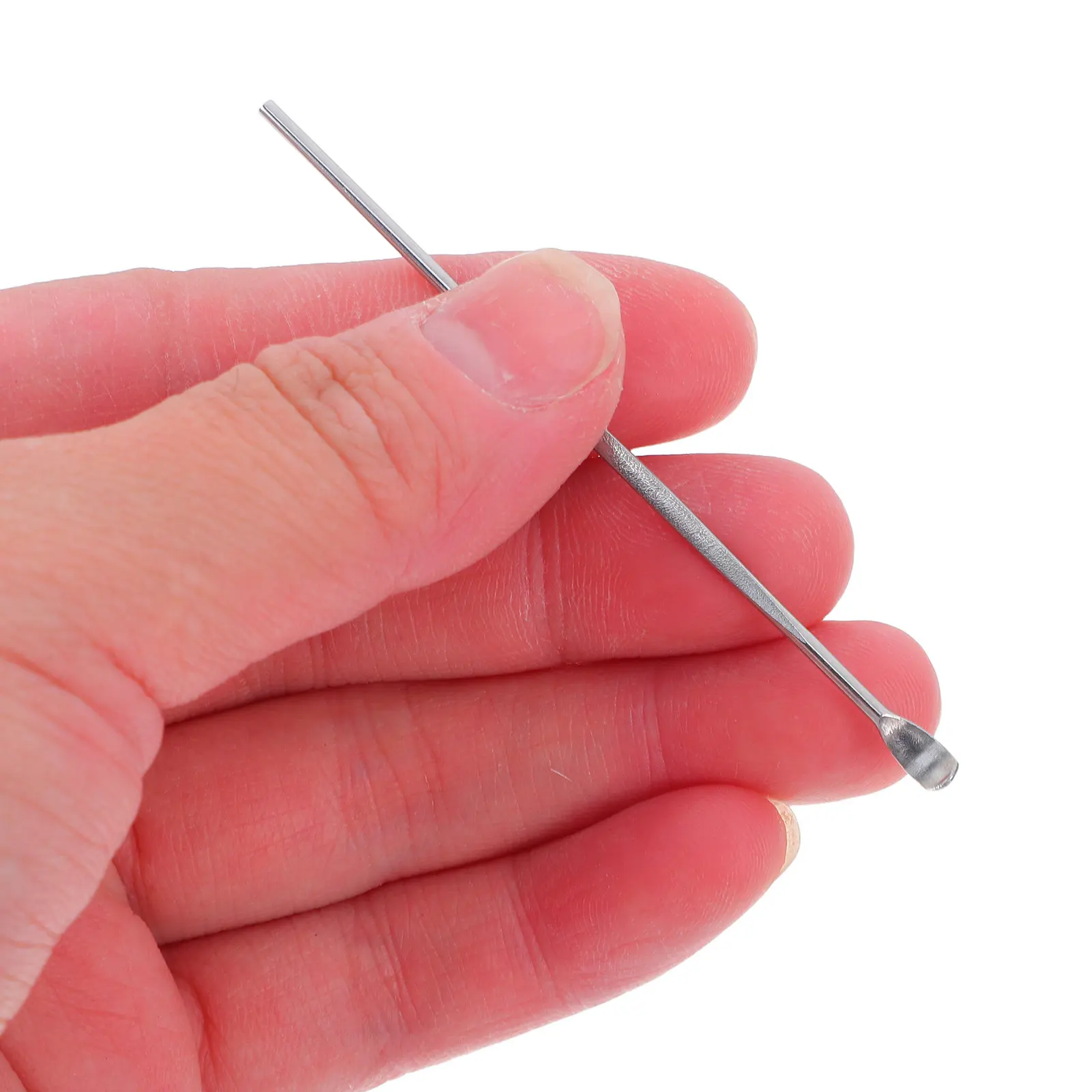3Pcs Ear Pick Set Stainless Steel Portable 8Cm Earwax Remover Ear Cleaner Metal Curette Tool Stainless Steel Earpick