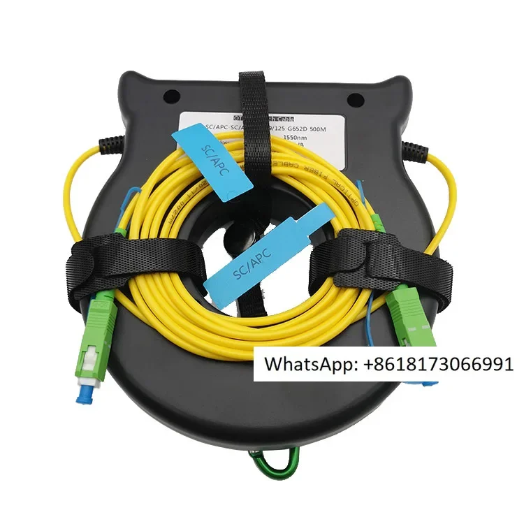 

1000 м OS2 G652D 1 км 9/125 мкм одномодовый оптический OTDR кабельный блок оптоволоконное кольцо