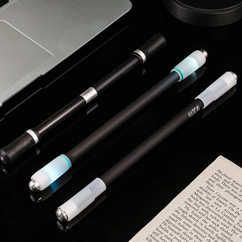 3 قطع قلم دوار، قلم إصبع للألعاب، قلم دوار للطلاب، مثل قلم تململ، أقلام دوارة للإصبع للطلاب والأطفال