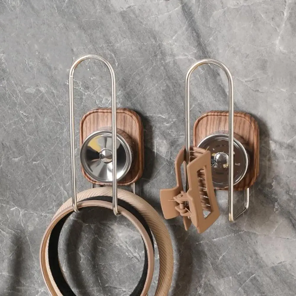 

Простой крючок на присоске без удара, настенный компактный держатель для повязки на голову, бесшовный клейкий крючок для ванной комнаты, ванная комната