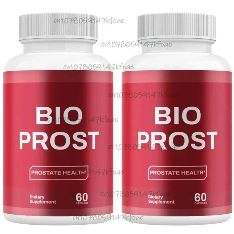 

60 Capsules Prostate Health Support Naturally Saw Palmetto Beta Sitosterol and Zinc Discomfort and Promotes Long Male Health