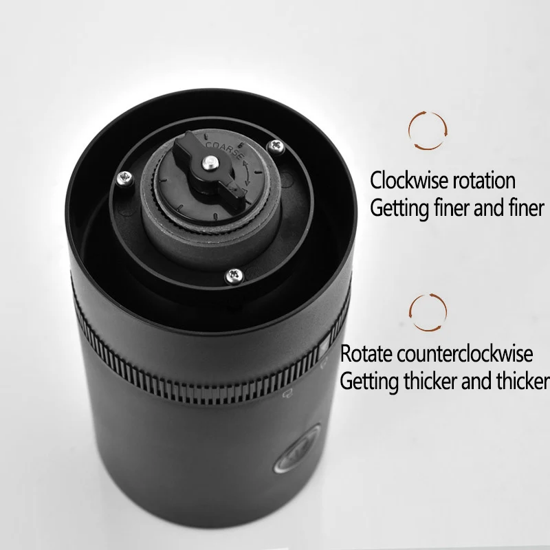 New portable outdoor USB charging coffee grinder travel office coffee machine electric coffee grinder