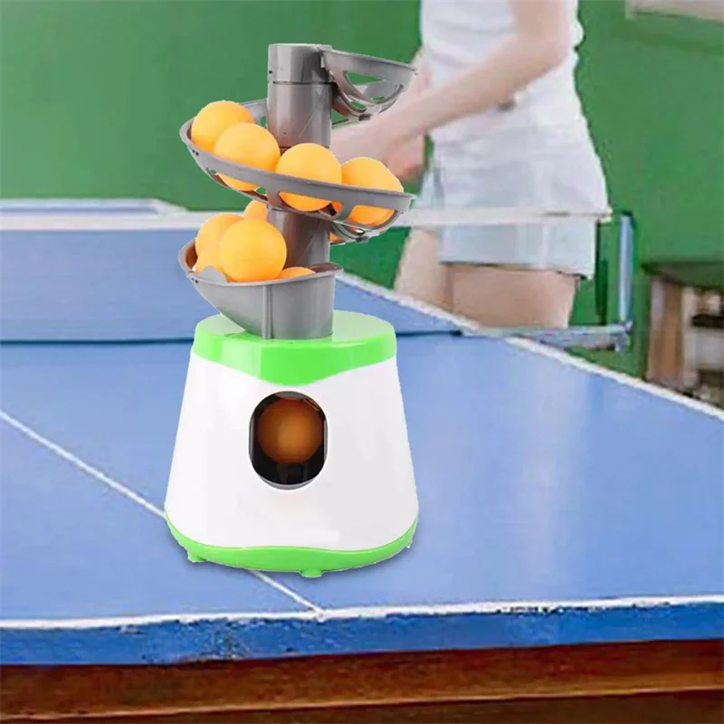 Automatyczny robot treningowy do tenisa stołowego, maszyna do ćwiczeń ping ponga dla dzieci i początkujących