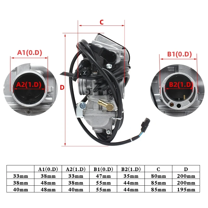 New Original FCR Carburetor FCR33 FCR38 FCR40 Carb For Yamaha WR250 WR250F YZ250F 2001-2013 HONDA CRF250R CRF250X 2004-2013