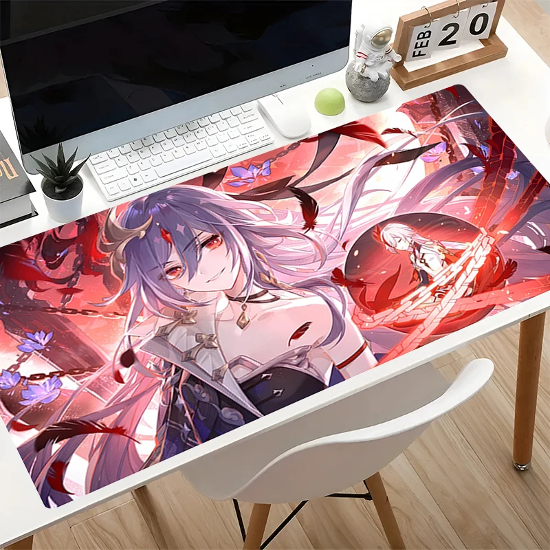 Mouse Pad H-honkai Impact 3 Gamer Extended Mouse Pad PC Computer Keyboard Desk Mat kawaii Gaming Accessories Large XXL Mousepad