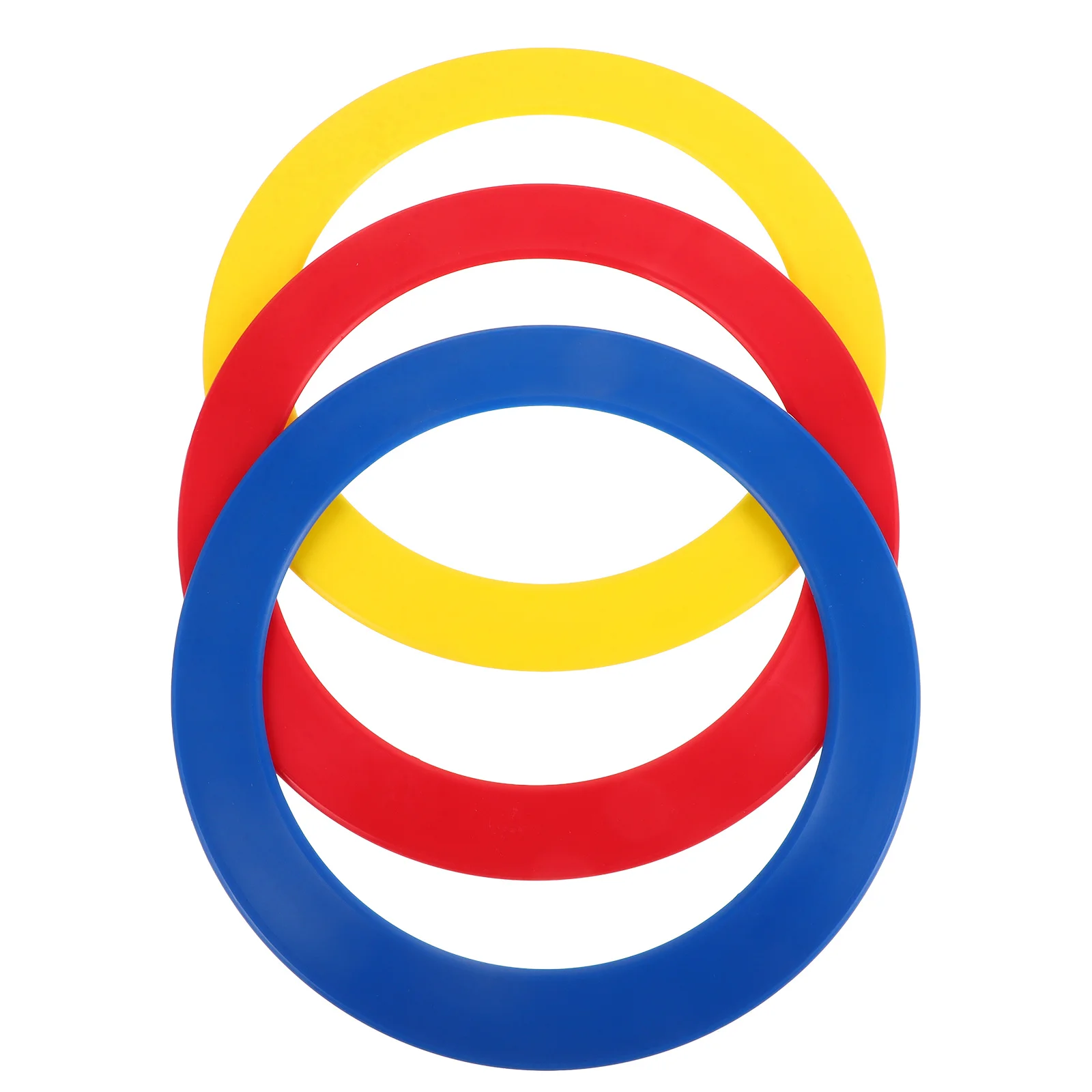 

3Pcs Acrobatic Performance Rings Juggling Hand Props for Circus Skills Training Portable Lightweight Tossing Rings for Skill