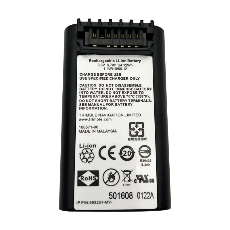 

Новый аккумулятор Trimble 53708-00 890-0084-XXQ для Trimble Nomad 1050LC TS635, TS862