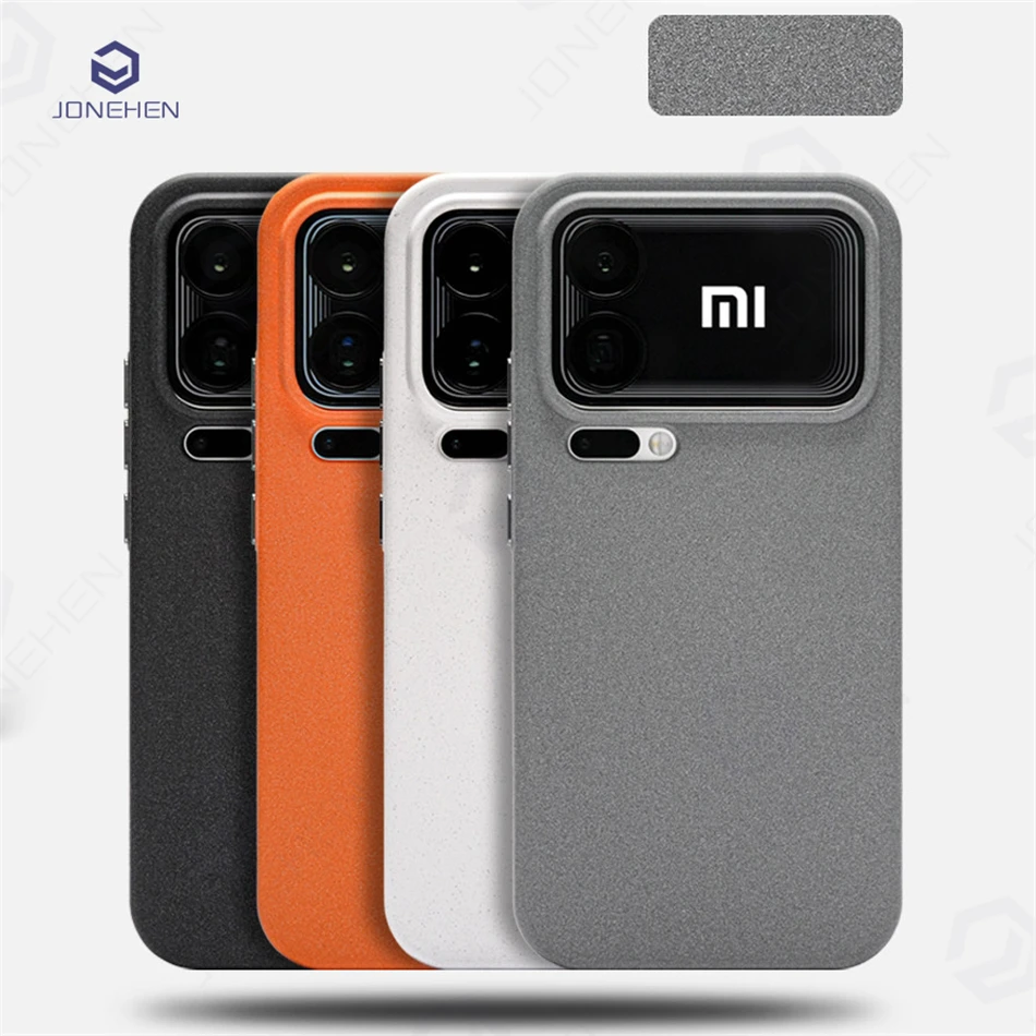 Magnetische, einfache, matte Silikonhülle für Xiaomi Mi 17 Pro Max Mi15 Ultra, weiche, stoßfeste, einfarbige Hülle für Magsafe