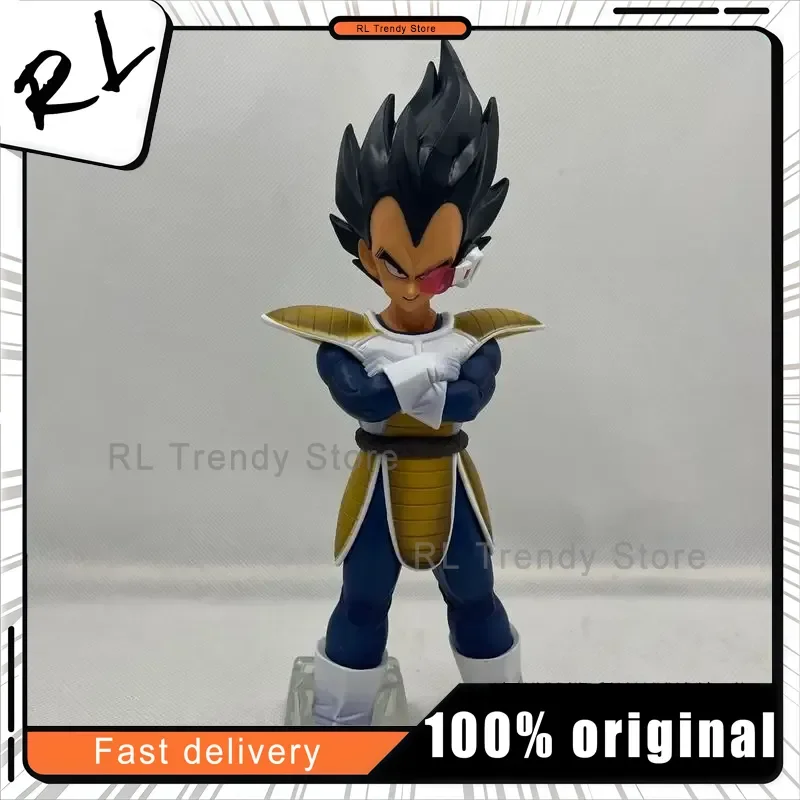 24 cm Dragon Ball Erste Ankunft auf der Erde Vegeta mit Scouter Standing Pose Anime Figur Modell Statue