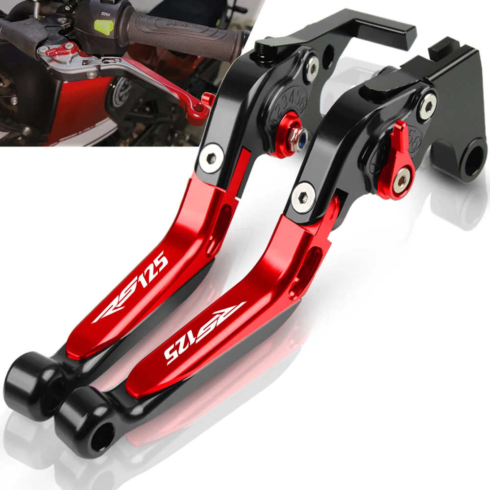 

FOR Aprilia RS125 1996 1997 1998 1999 2000 2001 2002 2003 2004 2005 Motorcycle handbrake Folding Adjustable Clutch Brake Levers