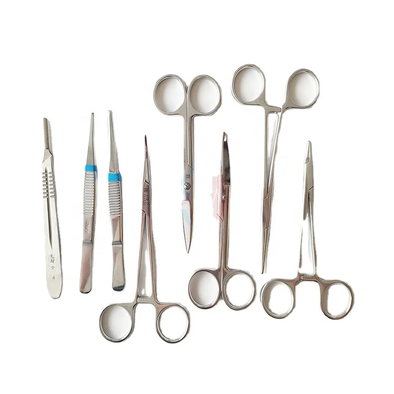 HC-T001 Medical supply sterilizable surgical instrument minor surgery instrument kit