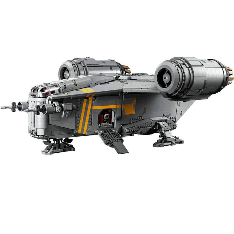 6187pcs The Razore Crestd Assembly Building Block Set Large Spaceship Brick Toys Adults Birthday Gift Compatible 75331 For Kids view 6