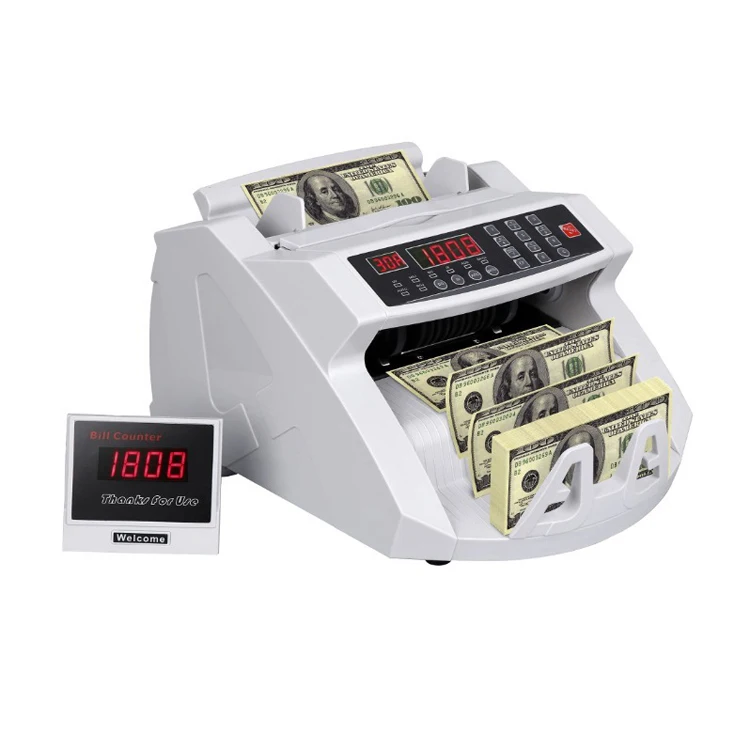 AL-6700T UV/MG Loosing Note Money Counter Machines Cash Counting Detector Machine