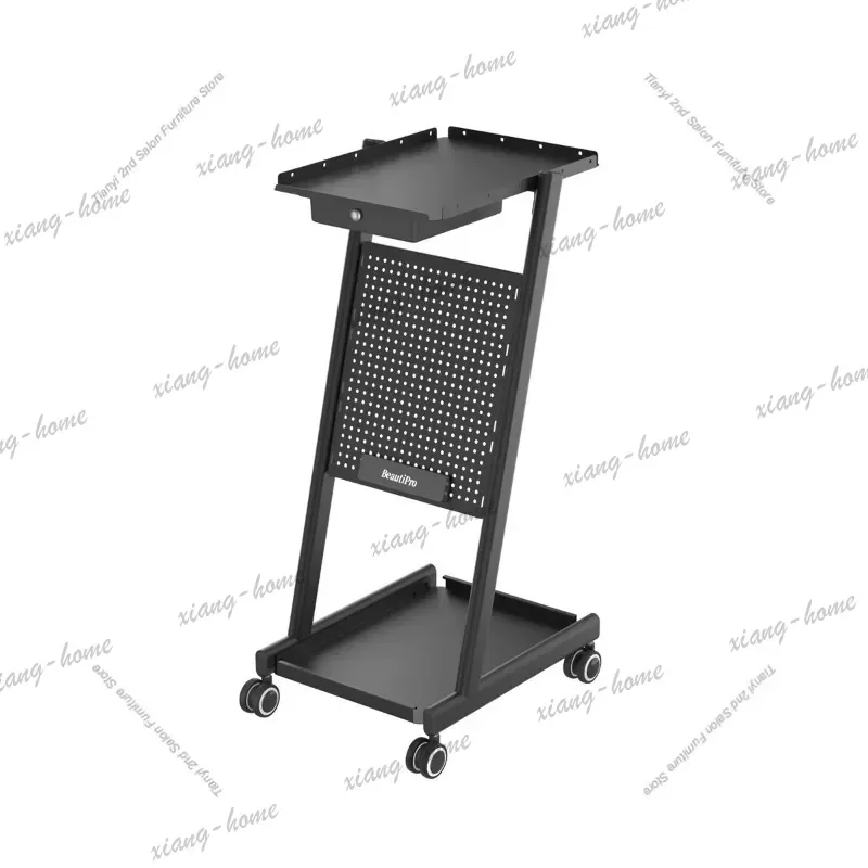 Factory Direct Barbershop Perm & Dye Tools Salon Trolley Modern Simple Iron Art Trolley Multifunctional Salon Furniture Kosmetik