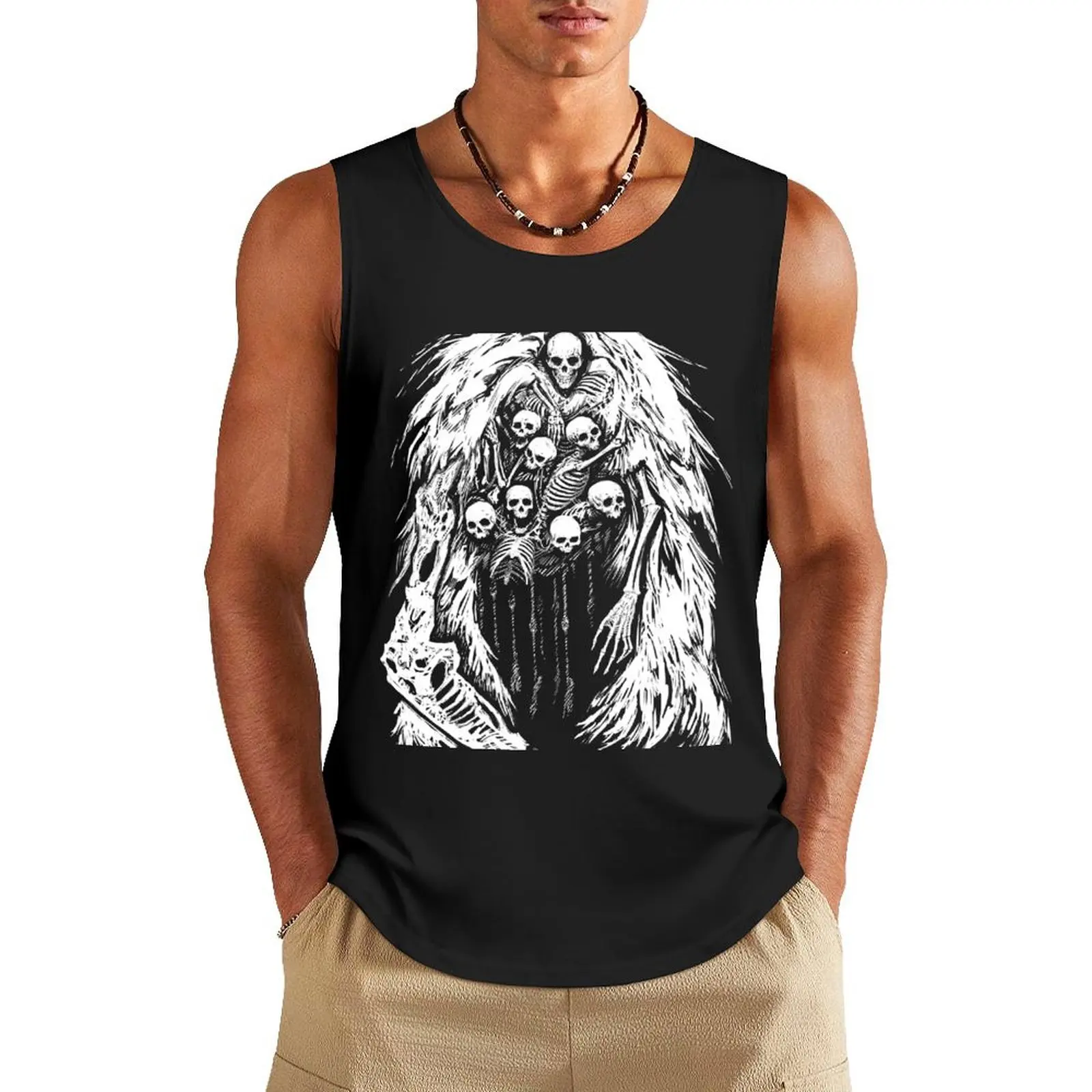 Мужская летняя футболка The Gravelord Tank верхние жилеты для мужчин